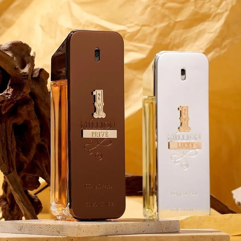 

100 мл Golden Millionaire Eau de Parfum — стойкий кожаный аромат для заметок для мужчин, роскошное одеколонное притяжение