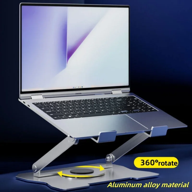 Suporte portátil para laptop com suporte multifuncional e elevado para tablet com resfriamento rápido e suporte dobrável