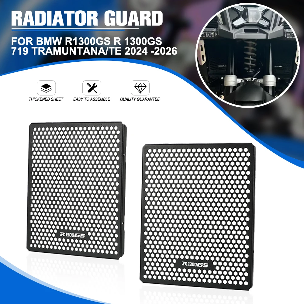 

Radiator Guard Grill Guard Cover Grille For BMW R1300GS R 1300GS R1300 GS Trophy/Triple/Option 719 Tramuntana/TE 2024 2025 2026