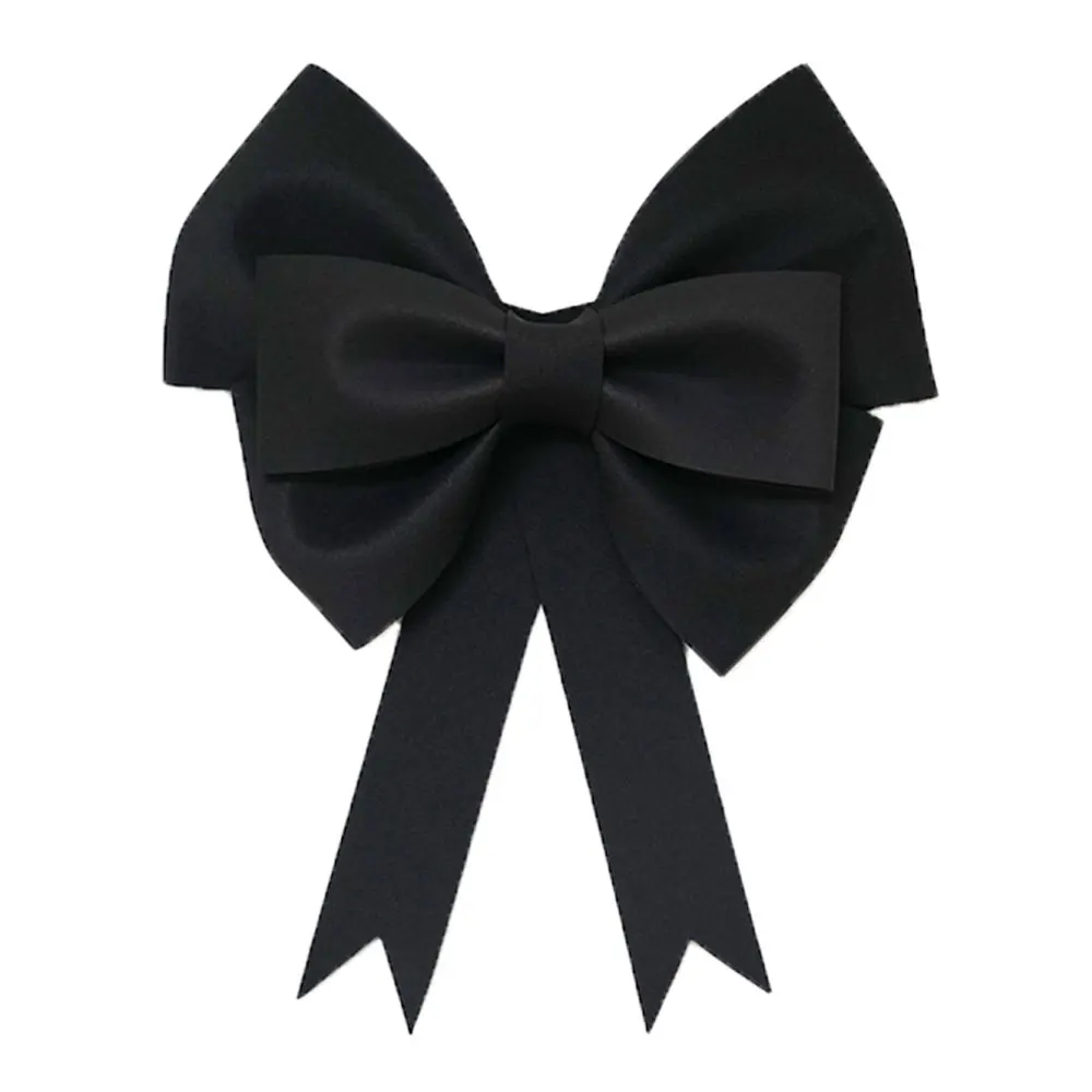 Schwarze große Kokettschleife 30/50/75 cm DIY große Schleife für Ballett Kokette Geburtstag Babyparty Hochzeit Party Hintergrund Wanddekorationen – Detail 4