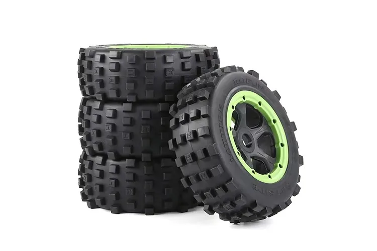 Conjunto de roda de veículo off-road de alto desempenho, resistente ao desgaste e forte aderência para 1/5 ROFUN HPI BAJA 5T 5SC