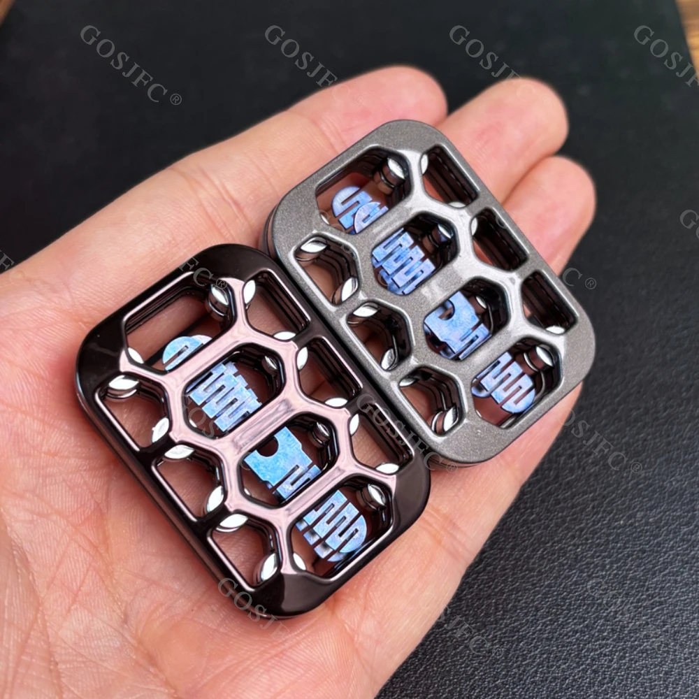 Metal Magnetic Tuning Fork Unlimited Pushing Slider Fidget Toys For Adults Stress Relief Toy Anxiety Relief Gadgets