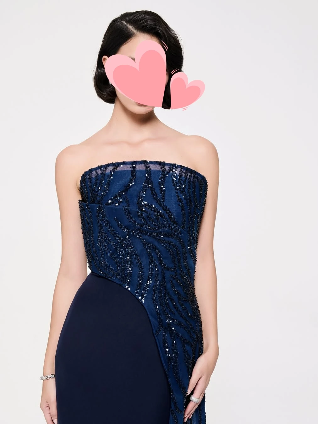 Oisslec Prom Dress Elegant Vintage Sweet Sexy Blue Beads Lace Shiny Customized Formal Occasion Prom Dress Evening Party Gowns image 3