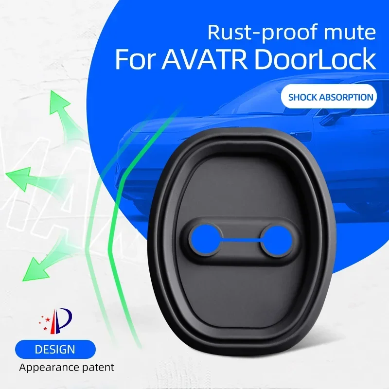 

Silica Gel Door lock Case Car Door Lock Cover Door Check Arm Protector Cover For AVATR 11 AVATR 12