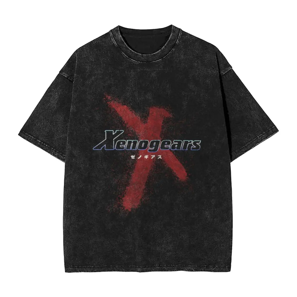 Xenogears Vintage Emblem V01 71 Diseñador Clásico Cool A Vintage Camisetas de gran tamaño