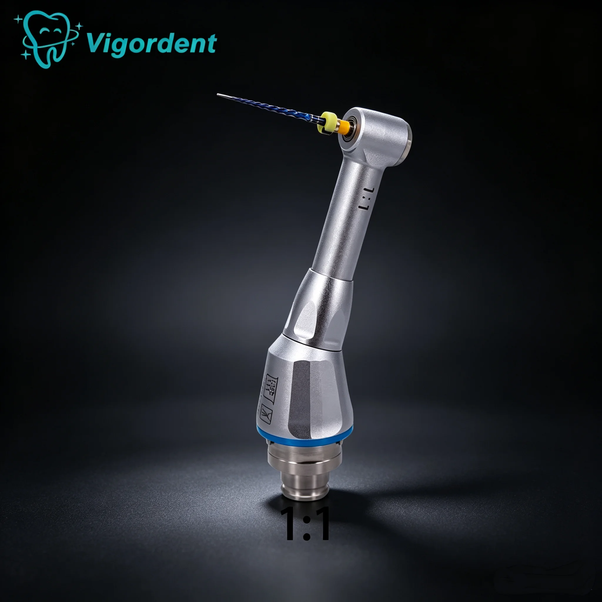 1:1 Mini Contra Angle Head for Endo Motor Dental Reciprocating Endomotor Head Endodontics