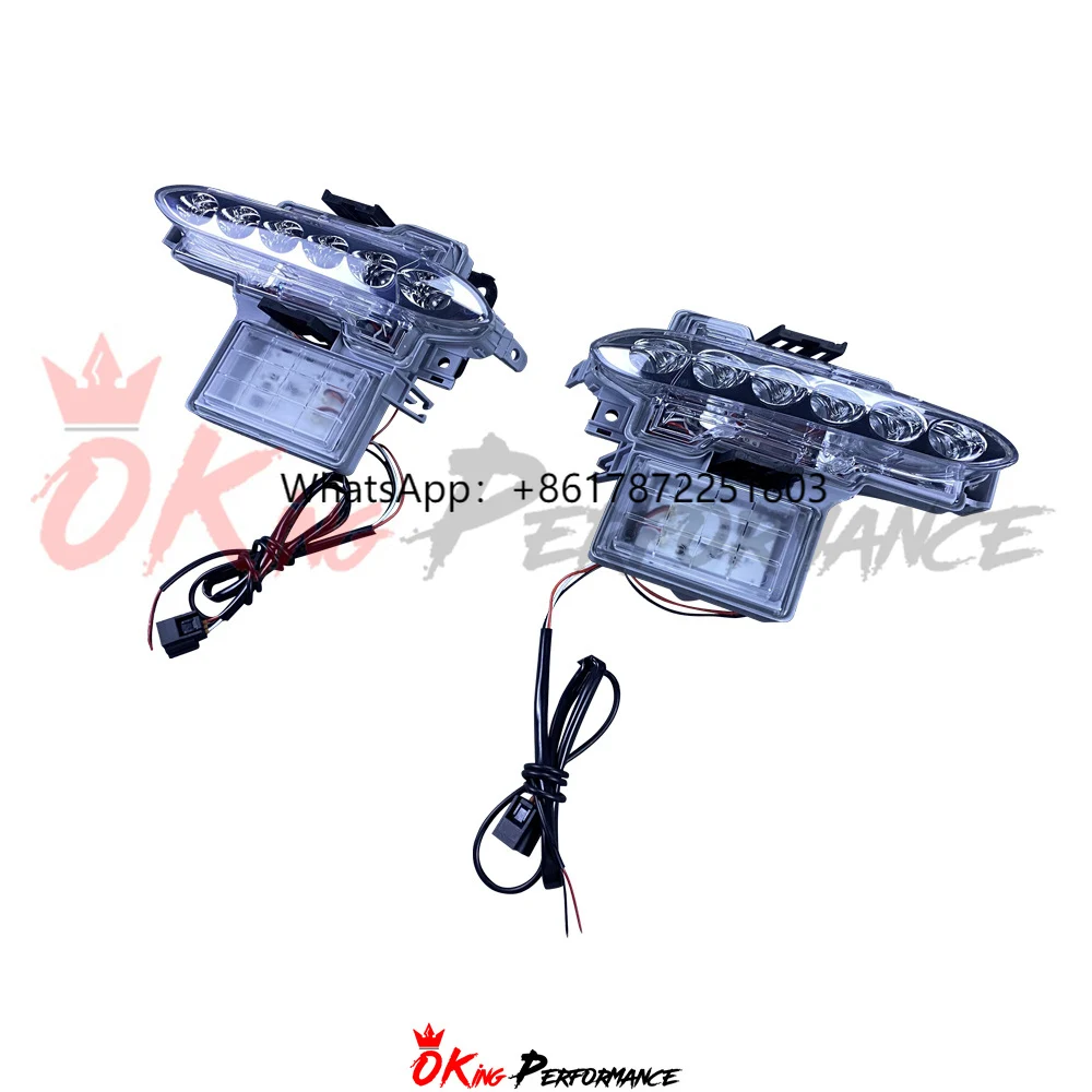 2012-2016 닛산 GTR R35 데일리 라이트용 러닝 라이트 앞 범퍼 LED