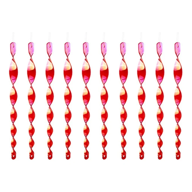 Wind Resistant Reflective Bird Deterrents Tools 10PCS Garden Balcony Wind