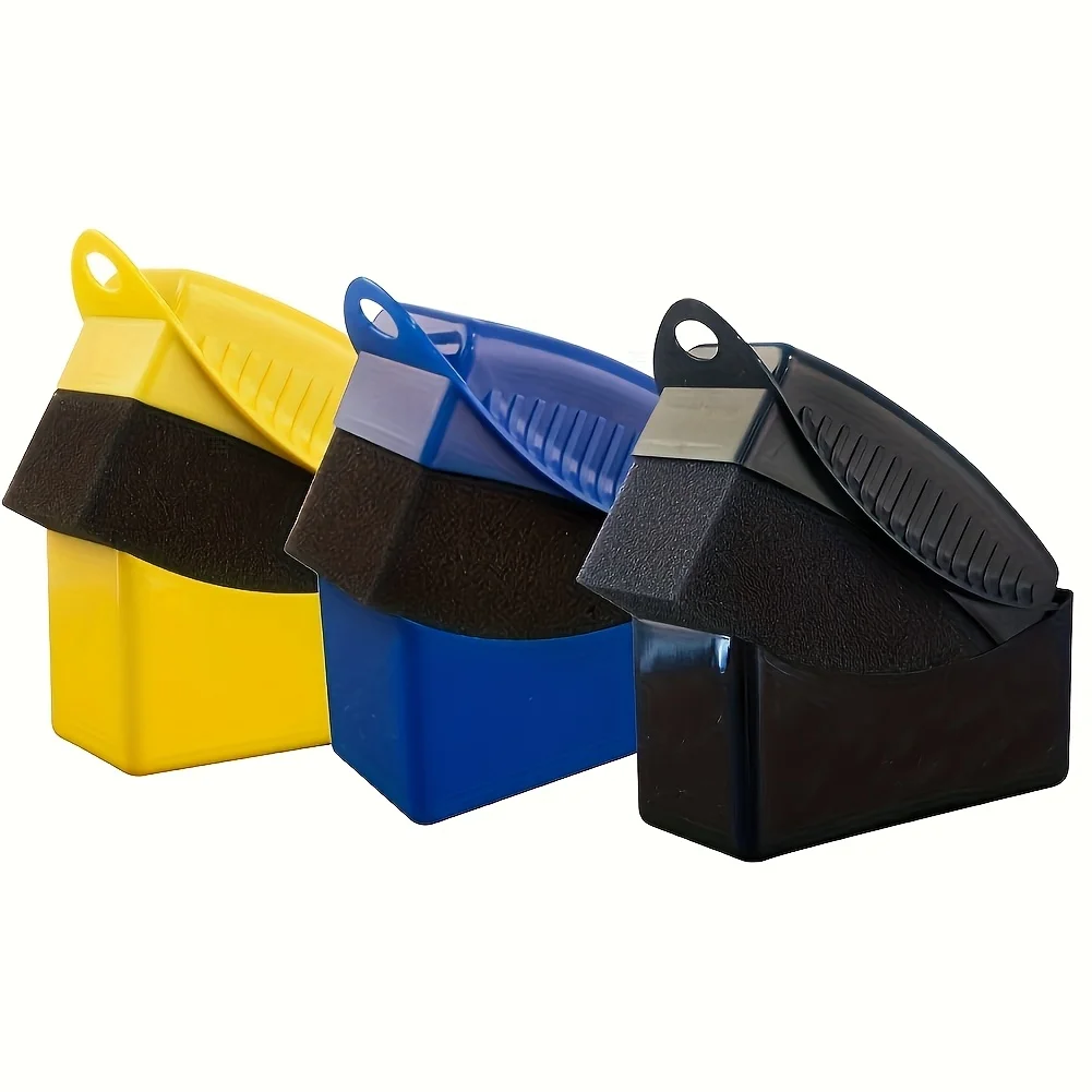 Multi-Purpose Car Detailing Wheel Polishing Waxing Sponge Brush Washing Cleaning Tire Contour Dressing Applicator Pads Detail