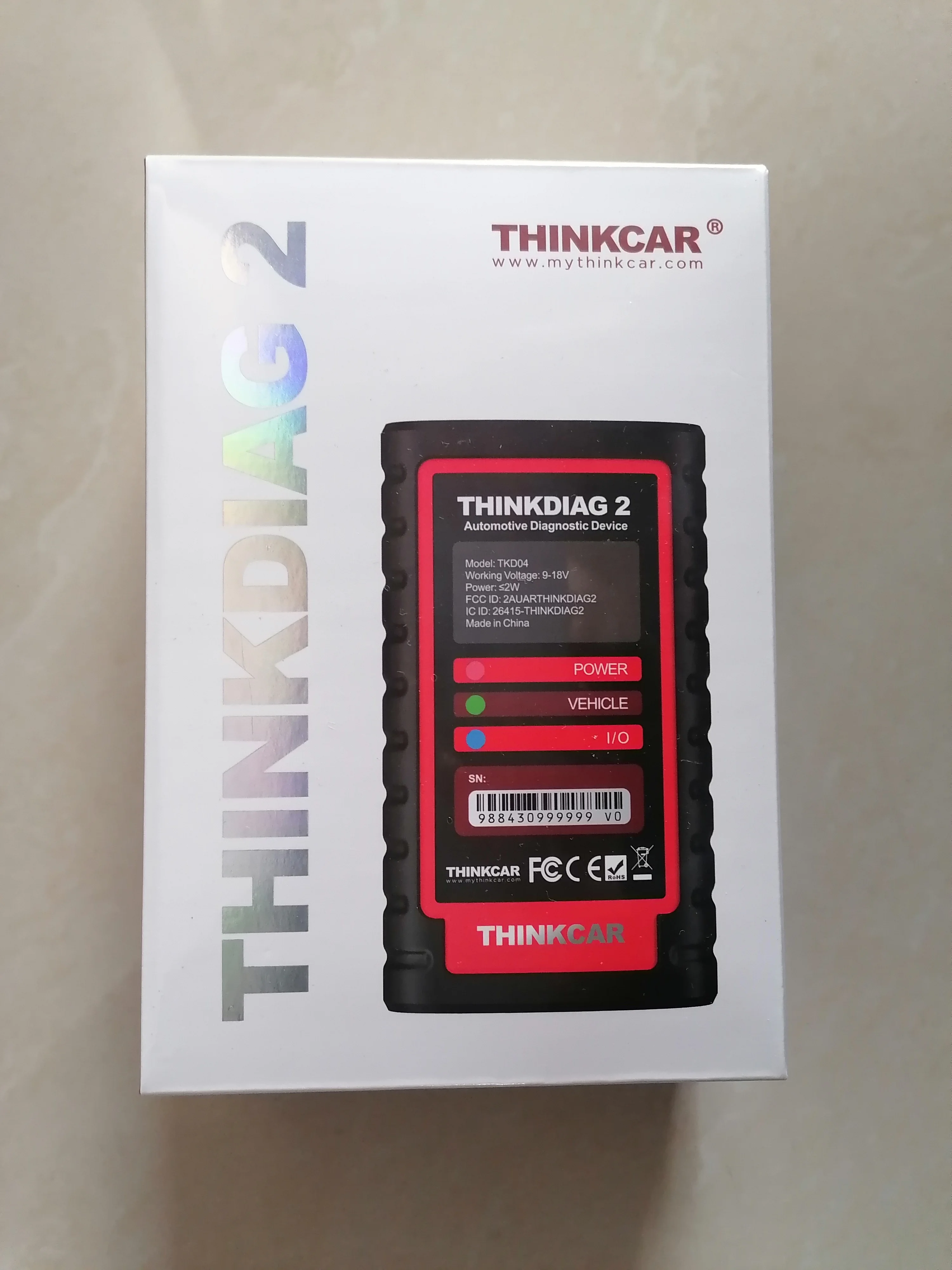 Flashed Thinkdiag 2 Supports CAN FD Protocols FOR D-Z Software Thinkdiag2 Bluetooth Connector PK DBSCAR VII GOLO DBSCAR 5