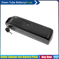 Down Tube Shark Upgraded Lithium-ion Battery 48V 15Ah 17.5Ah 840Wh Replacement Akku for 500W 750W DUOTTS S26 C29 Electric Bike