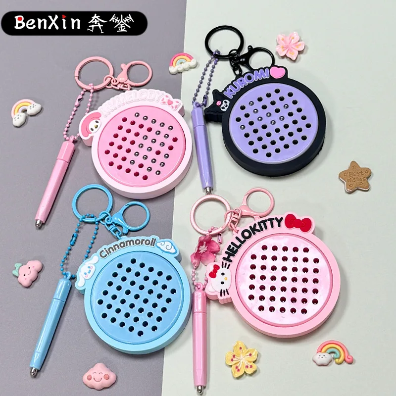 

miniso High-end and exquisite small gifts: magnetic steel ball drawing board, key chain pendant, car key chain pendant