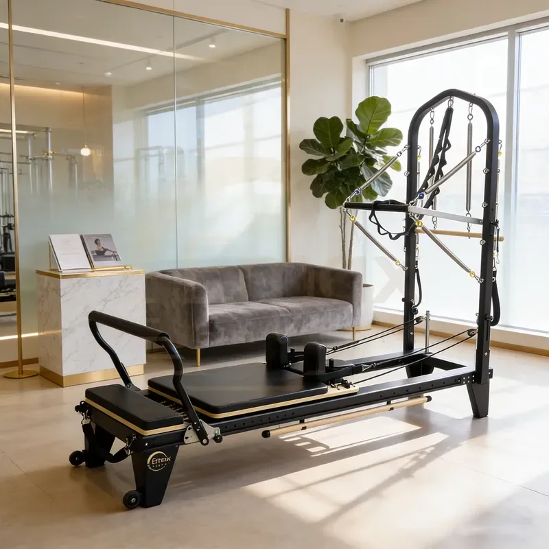 for Pilates Reformer High Quality Leather Easy Installation Home Professional Gym 2026 Hot Sale Factory Direct Sales
