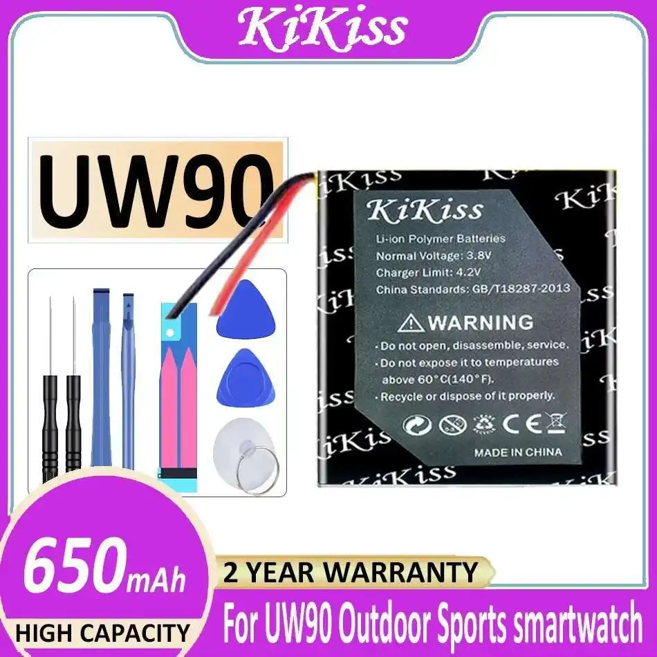 

For UW90 Outdoor Sports Smartwatch Environmentally Friendly 650Mah Long-Lasting Battery