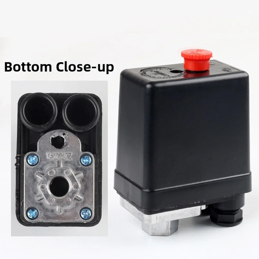 Pressure Switch Compatible with Oil-less Air Compressors 0.4 to 0.7 MPa Range Single Port Normally Closed Type