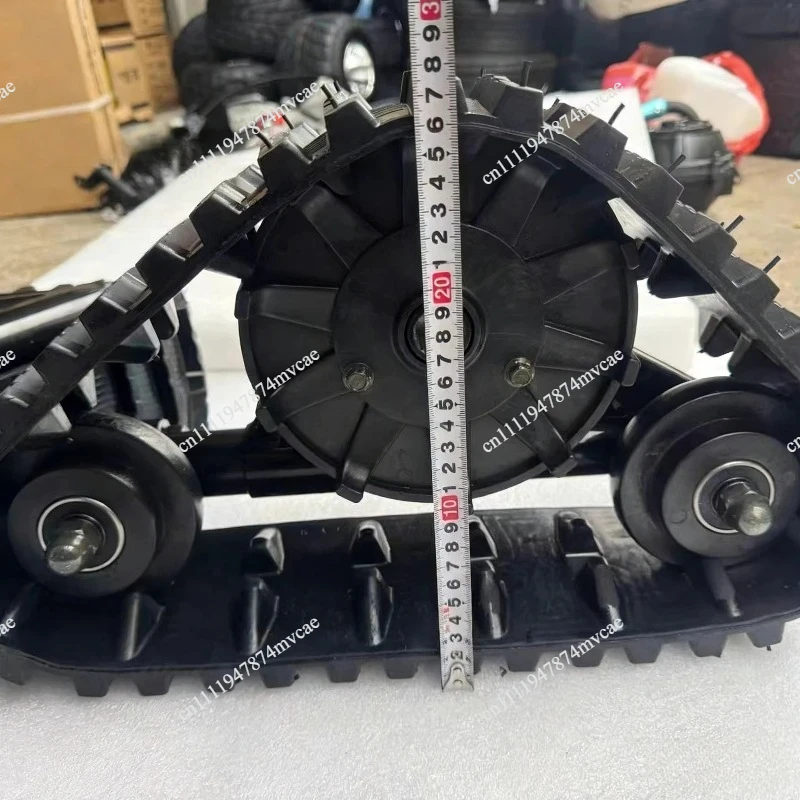 Universal ATV/UTV Snow Tracks Kit (2 Pcs) - Rear Tire Conversion for Off-Road Vehicles