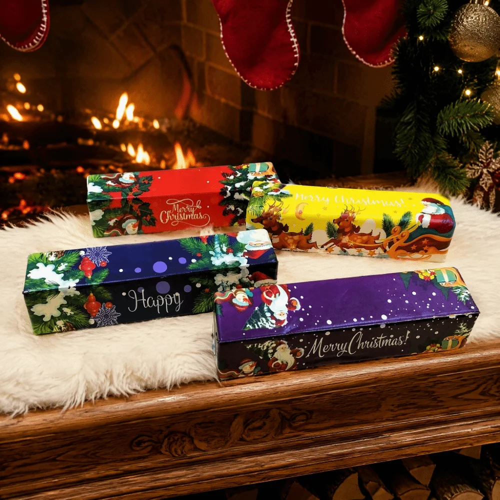 Ultra-Soft Slow Rising Butter Stick Squishy Realistic Christmas-Themed Butter Stick Squishy Toy Slow-Rebound 14cm Sensory Toy