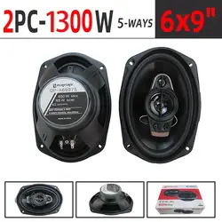 new 6x9 inch 2PCS 1300W(2X650W) coaxial speaker Car Hi-Fi Audio Full Range Speaker ﻿