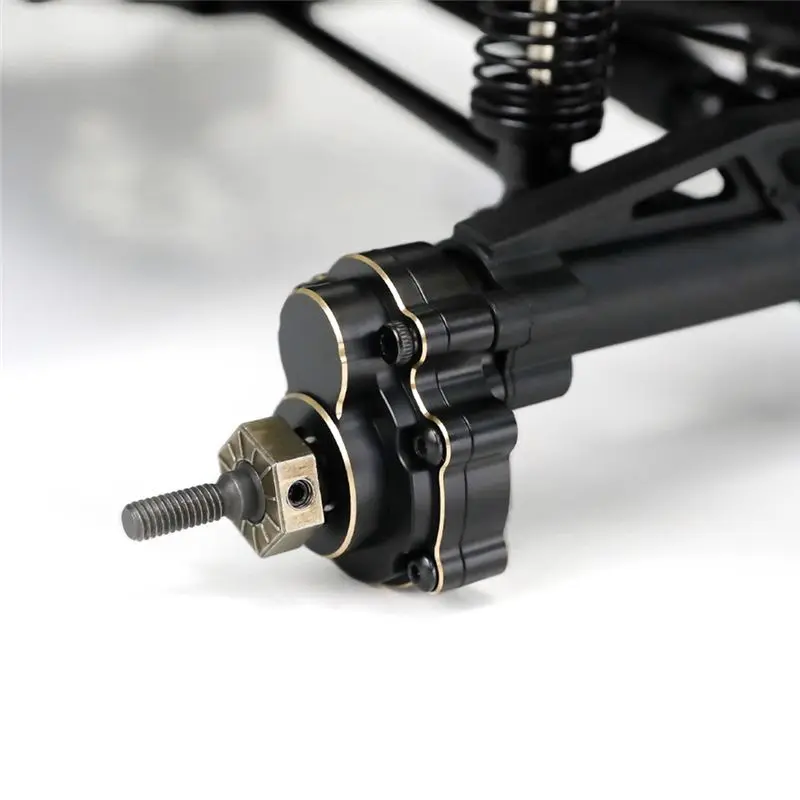 YSUN-Brass Rear Axle Mount For 1/10 RC Crawler FMS FCX10 RC Car Upgrades Accessories