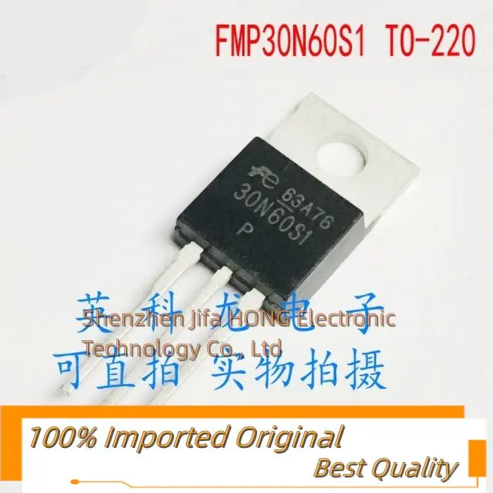 

10 шт./лот FMP30N60S1 30N60S1 TO-220 MOSFET N-канальный 600 В 30 А лучшее качество действительно в наличии оригинал