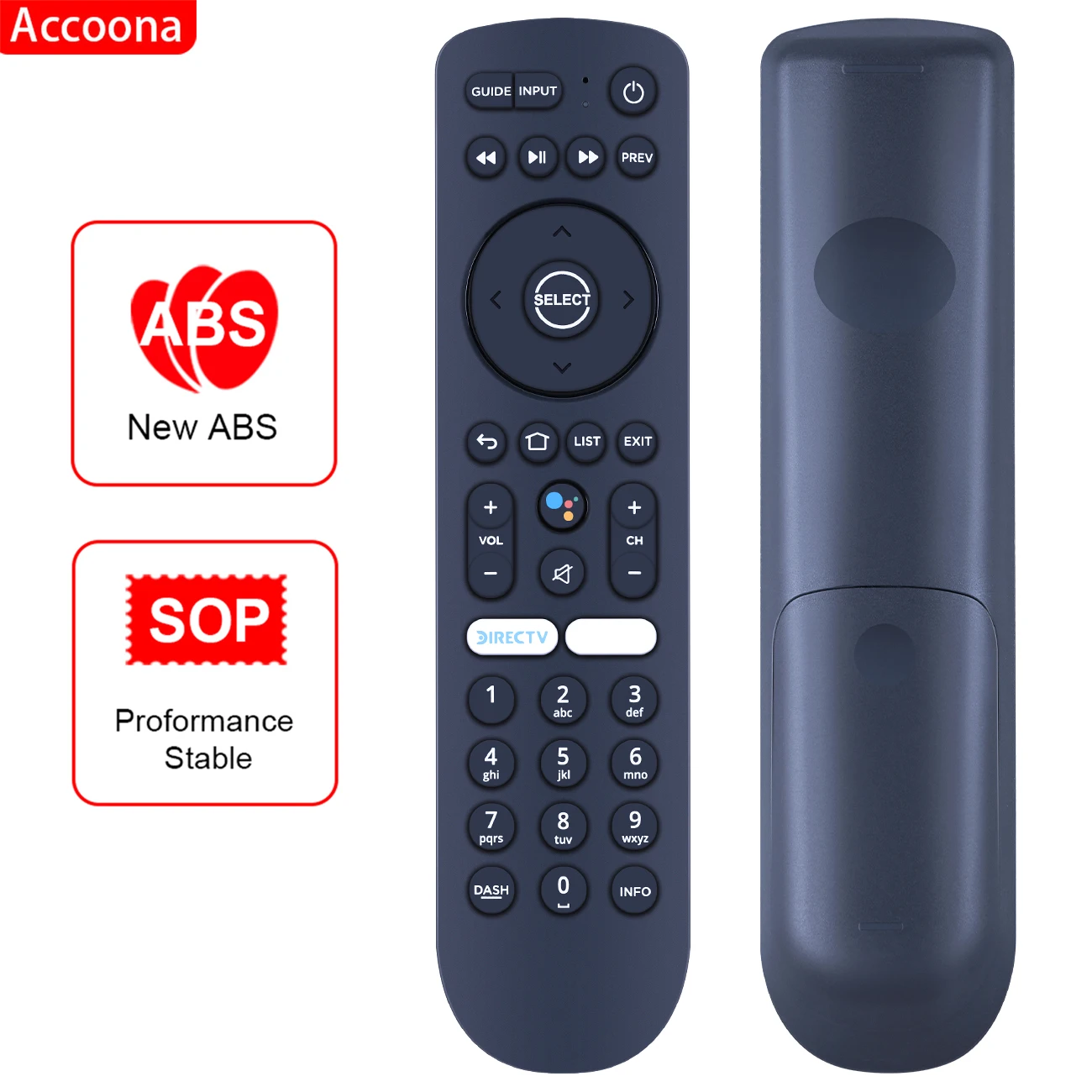 Controle remoto VOICE para TV Tech4home Lda T4HU2102/36K Pall M5 AD1t