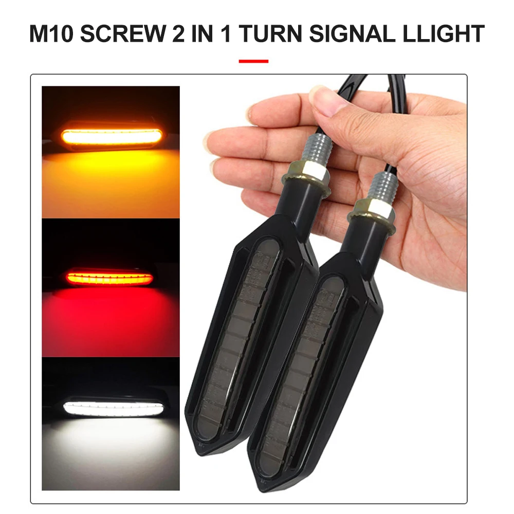 E24 Mark Turn Signal Light Built in Relay Arrows LED Motorcycle Lighting Motorbike Indicators 24LED Motorcycle Turn Signals