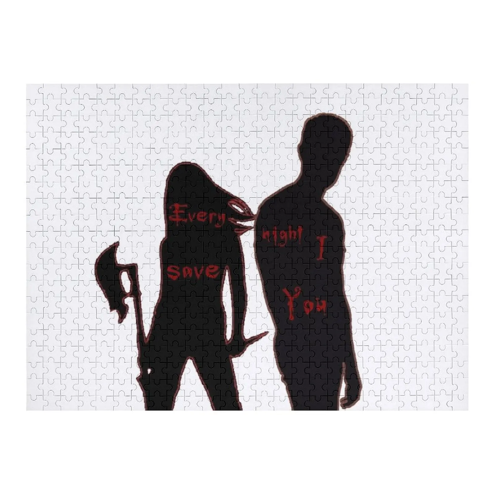 

Every night I save you Jigsaw Puzzle Custom Child Gift Wooden Decor Paintings Adult Wooden Puzzle