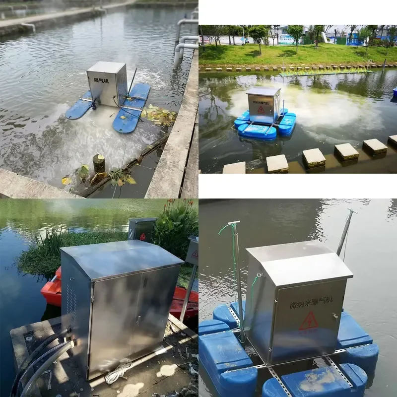 for Roots Blower 0.5-18 5kW 15-100kPa Micro-Nano Bubble Ozone Output Air Blower Pump High Precision for Aquaculture Fish