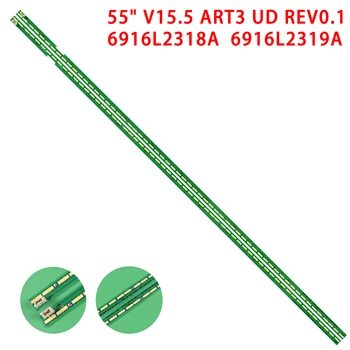 LED-Streifen 60 Lampe für LG 55 UH603Y 55 UF680V 55 UH6150 55 UF6800 55 UF770V 55 UH6030 55 UF7767 55 UH605V 55 UH615T 55 UH615V 55 UH617V
