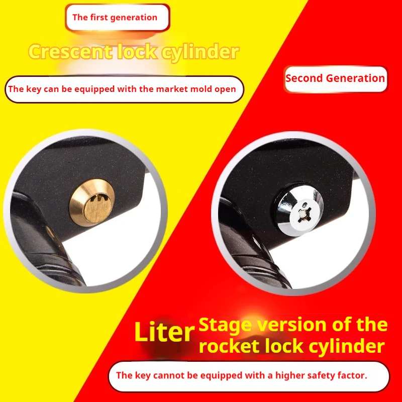 2024 Golden Shield steering wheel lock car lock special anti-theft lock car lock handlebar lock car artifact mortgage car