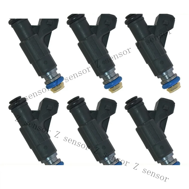 Z+ 6PCS Fuel Injector 0280155734 For Ford Explorer Mercury Mountaineer 4.0L 97 1998