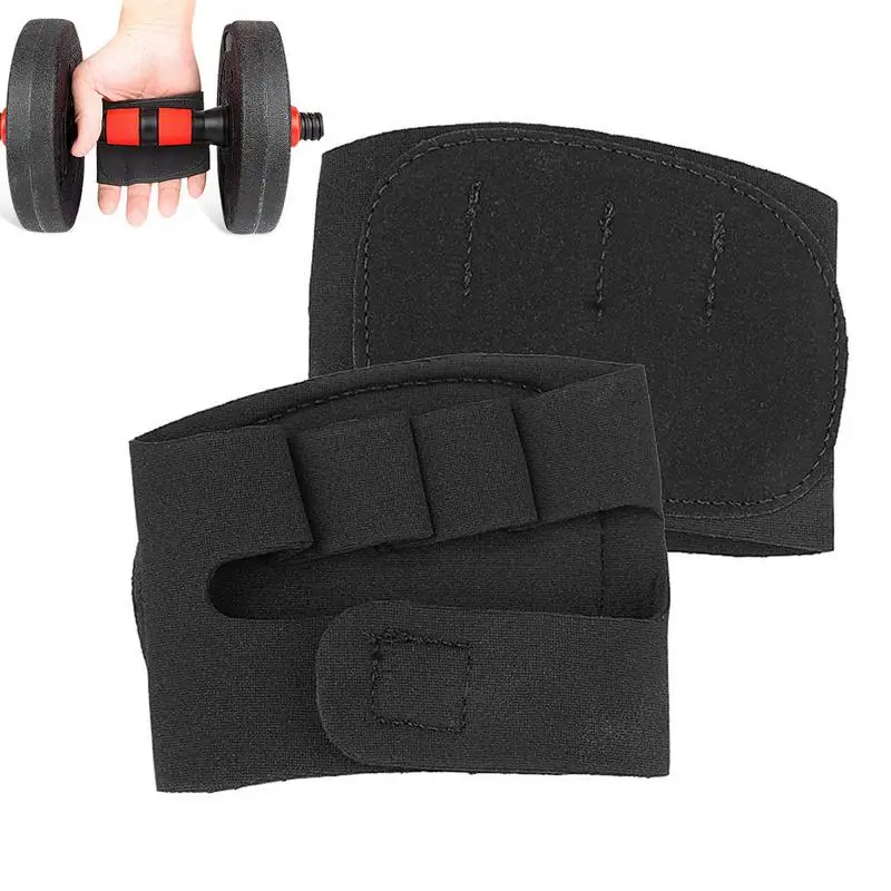 Hand Guards For Weight Lifting 1 Pair Weight Lifting Grips Gloves Ventilated Weight Lifting Workout Gloves Hand Grip Support Non