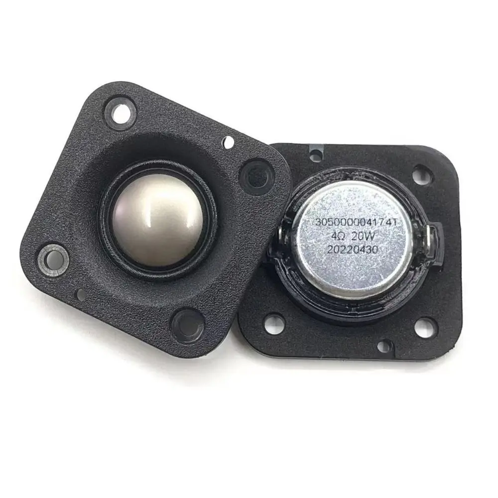 Novo Alto-falante de áudio quadrado 48mm 20w tweeter alto-falantes 4 ohm membrana de seda diy home theater