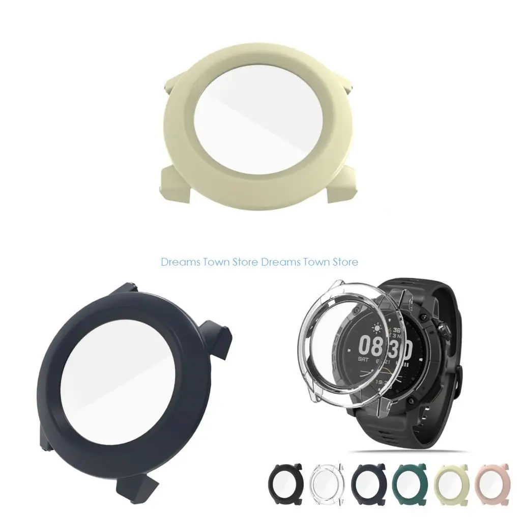 

HX6A Shatterproof PC Tempered Glass Screen Protector Integrated Full Coverage Antiscratch Shell Housing Sleeve Film For NOMAD