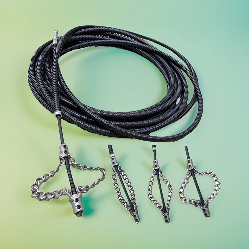 

Electric special tool for dredging sewers Artifact Solid chain dredging spring Oil stain blocking pipeline