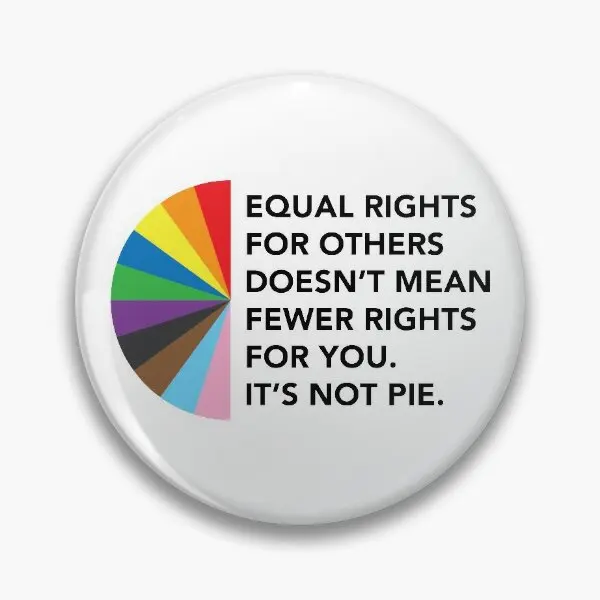 Equal Rights For Others Doesn 39 T Mean  Soft Button Pin Hat Decor Cute Lapel Pin Women Jewelry Cartoon Badge Metal Collar