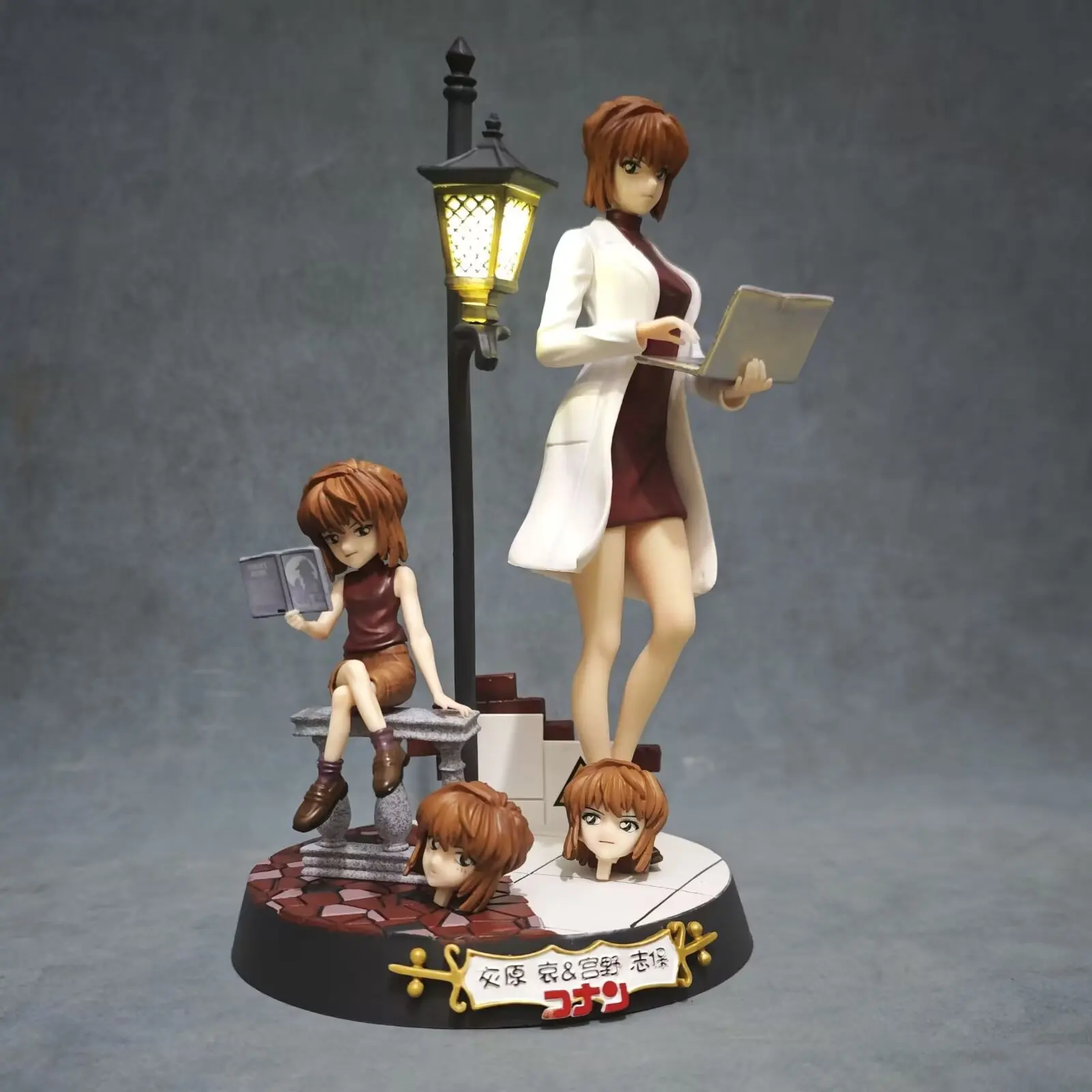 أنيمي المحقق كونان كودو شينيتشي الشكل جيمي كودو حالة مغلقة شخصيات كرتونية تمثال بولي كلوريد الفينيل تمثال نموذج جمع لعبة الهدايا