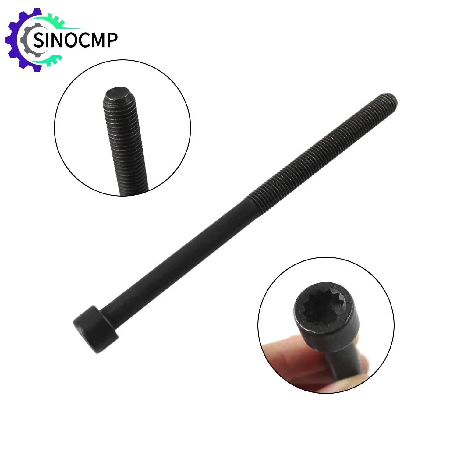 

G4KJ 2.4L Engine Head Bolts Set 223202C400 for Hyundai Santa Fe Tucson Kia Optima Sorento Sportage 2.0 2.4 Car Engine Parts