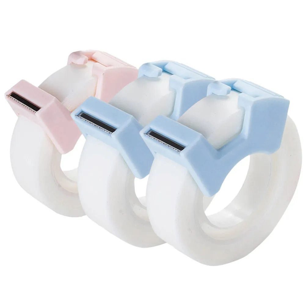 

3 комплекта прозрачных корректирующих лент для студентов, удобных для письма, для бумаги и тетрадей, надежные, легко режущиеся, с удобной конструкцией.