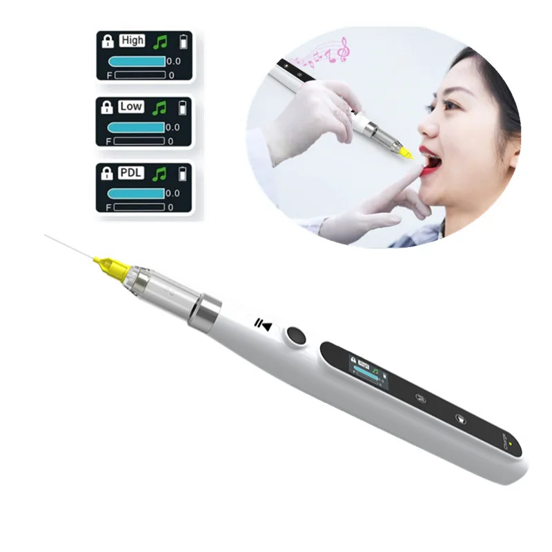 Wireless Dental Injection Anesthesia Pen X Syringe Local LCD Display Clinical Veterinary Medical Equipment