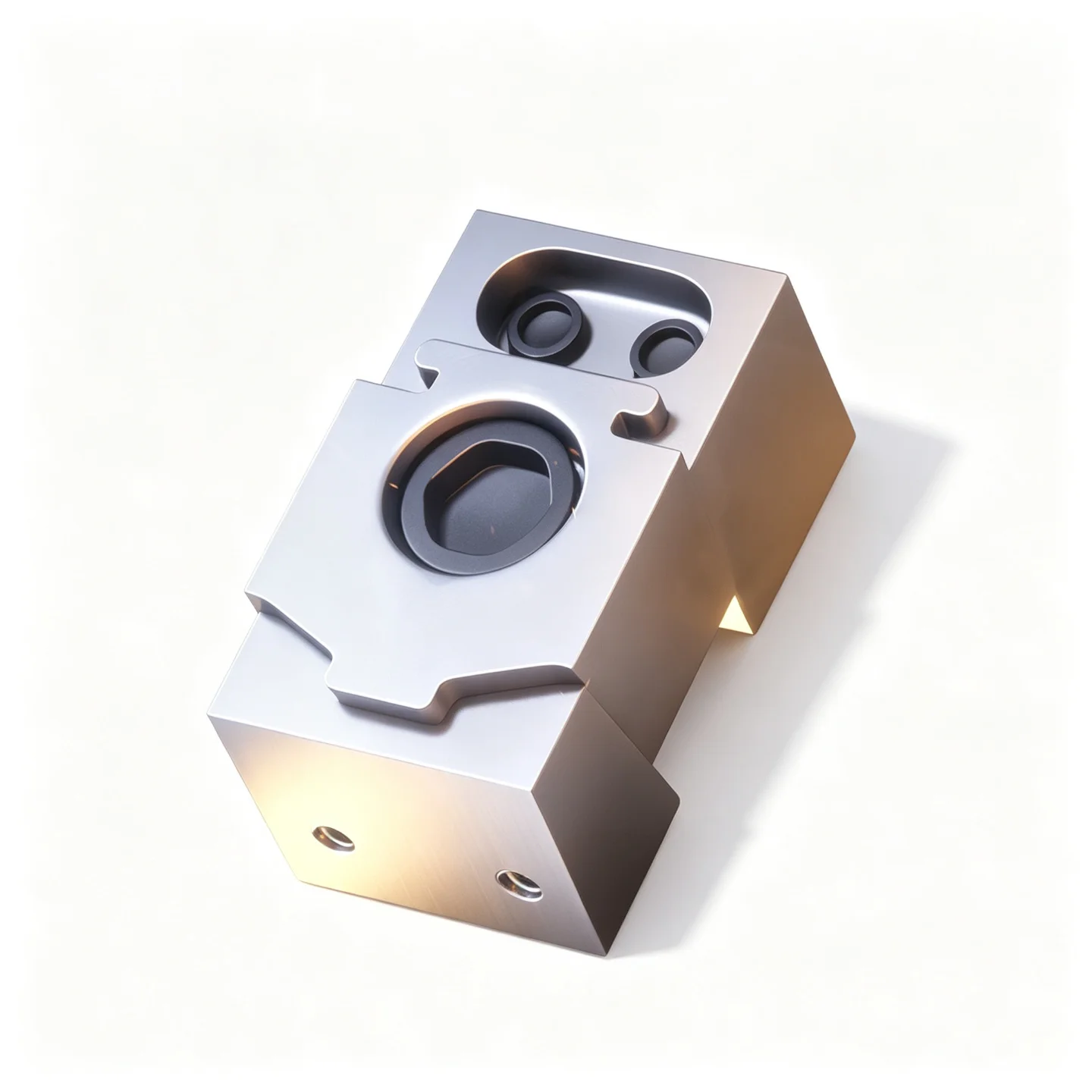 Unidirectional Pneumatic Ok Clamp, Wedge-Type Single-Sided Expansion Clamping Block, Cnc Machining Center Multi-Station Fixture, Toothed Surface/Extended Length