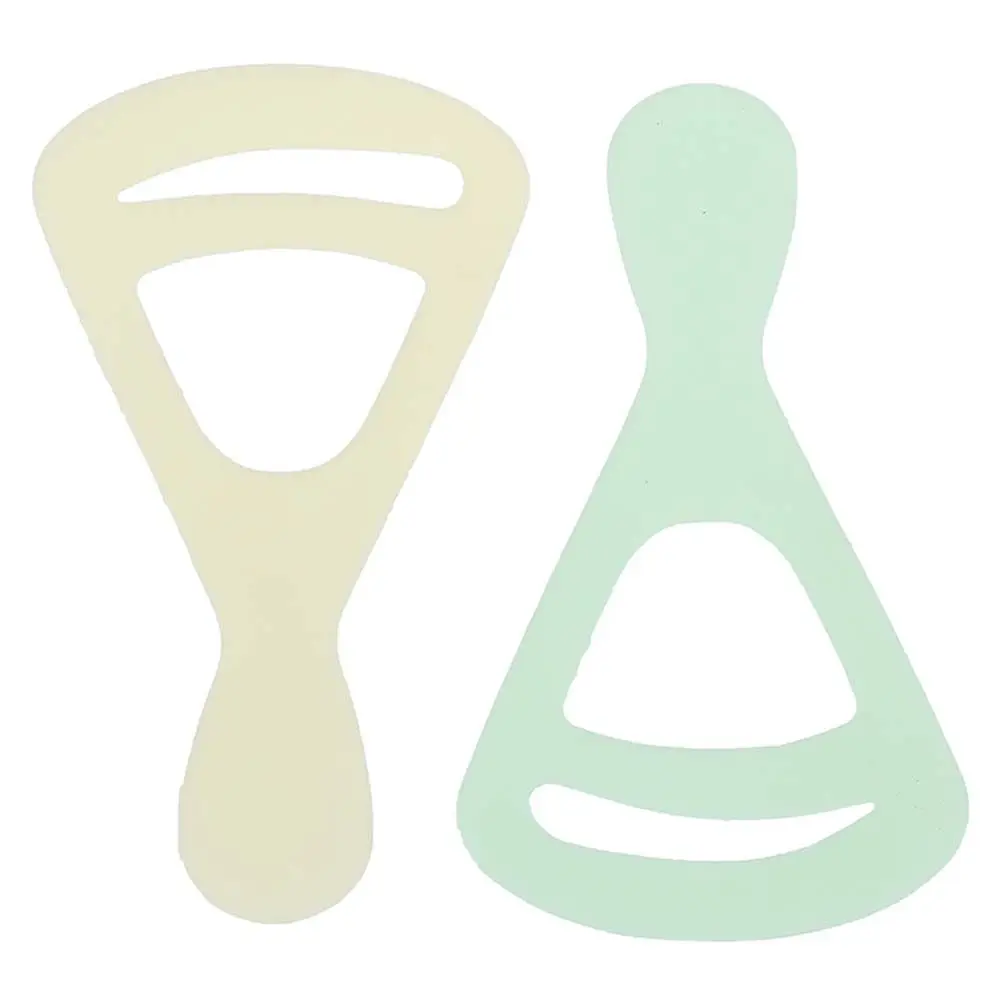 2pcs/set Flexible DIY Styling Guide Eyebrow Shaping Template Eyebrow Drawing Card Grooming Shaping Mold Eyebrow Stencil Set