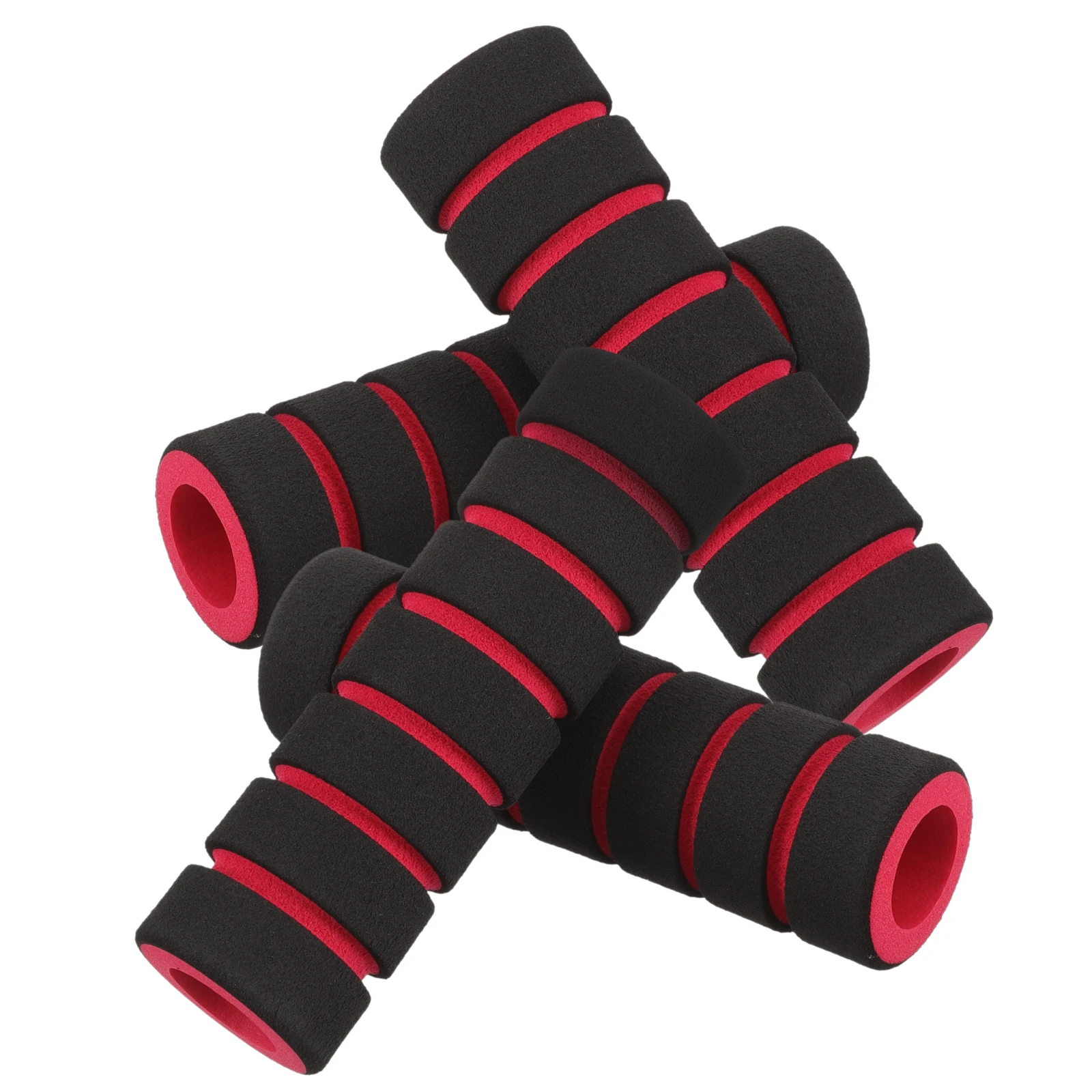 

2 Pairs Colored Soft Handle Covers Anti-Slip Sponge Grips Breathable Non-Skid Kayak Wraps Protective Covers For Rods Paddle