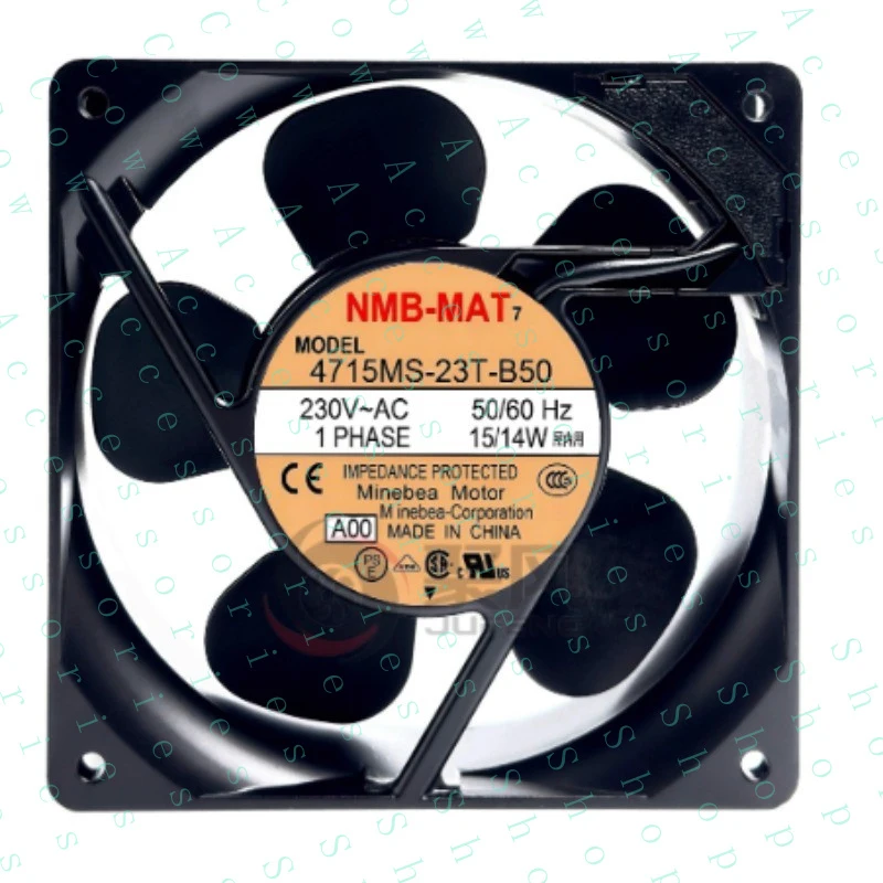 

Вентилятор охлаждения PP+ FOR NMB 4715MS-23T-B50 AC 230V 120*120*38мм 15/14Вт для ИБП/шкафов