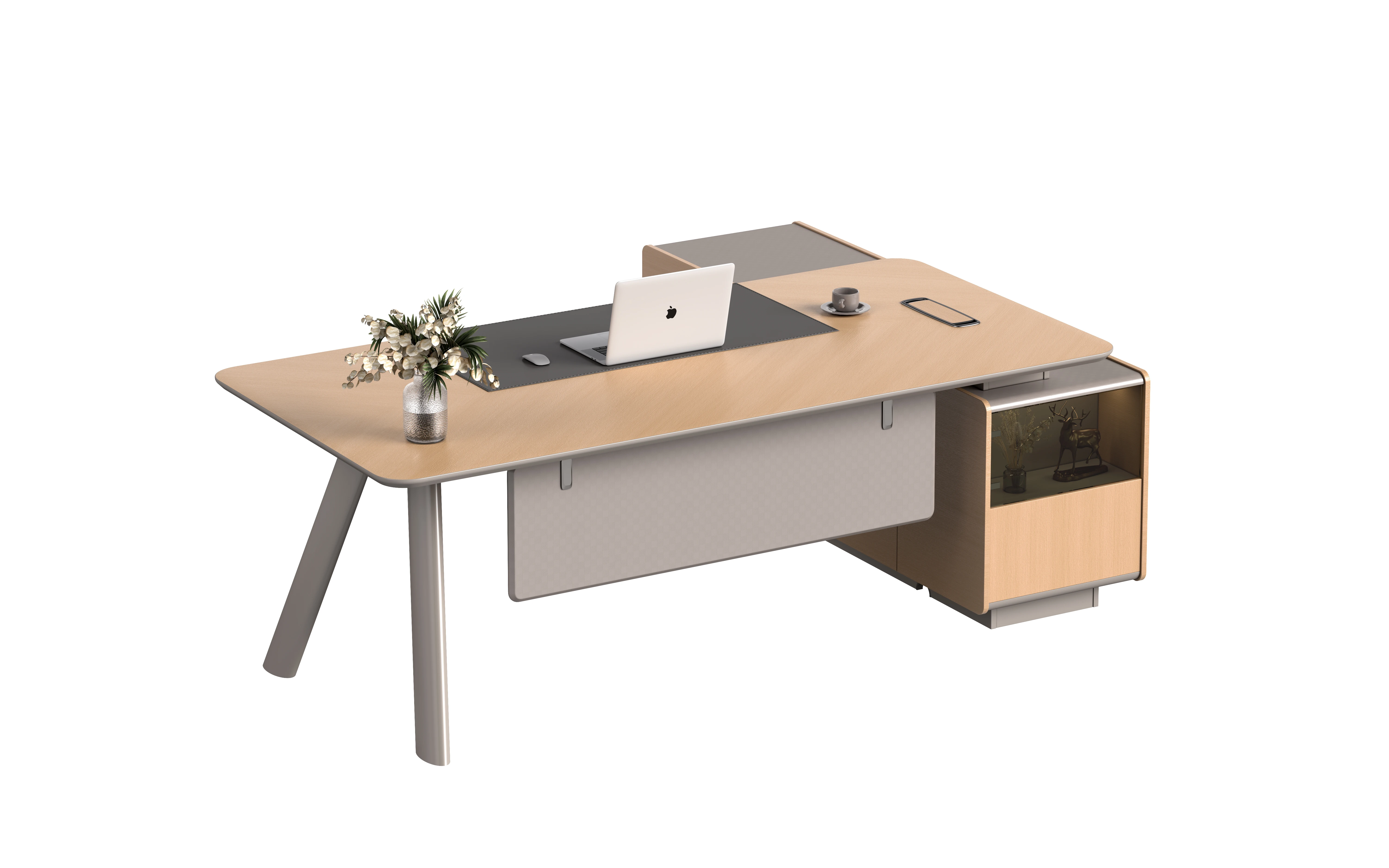 

Modern Wood Office Workstation Cubicle Ergonomic Table Design for Hospital Home Office Professional