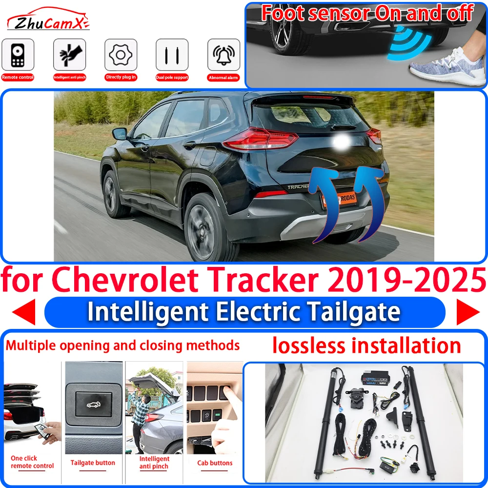 ZhuCamX for Chevrolet Tracker 2019-2025 Power Liftgate Trunk Electric Suction Tailgate Intelligent Tail Gate Lift Strut System
