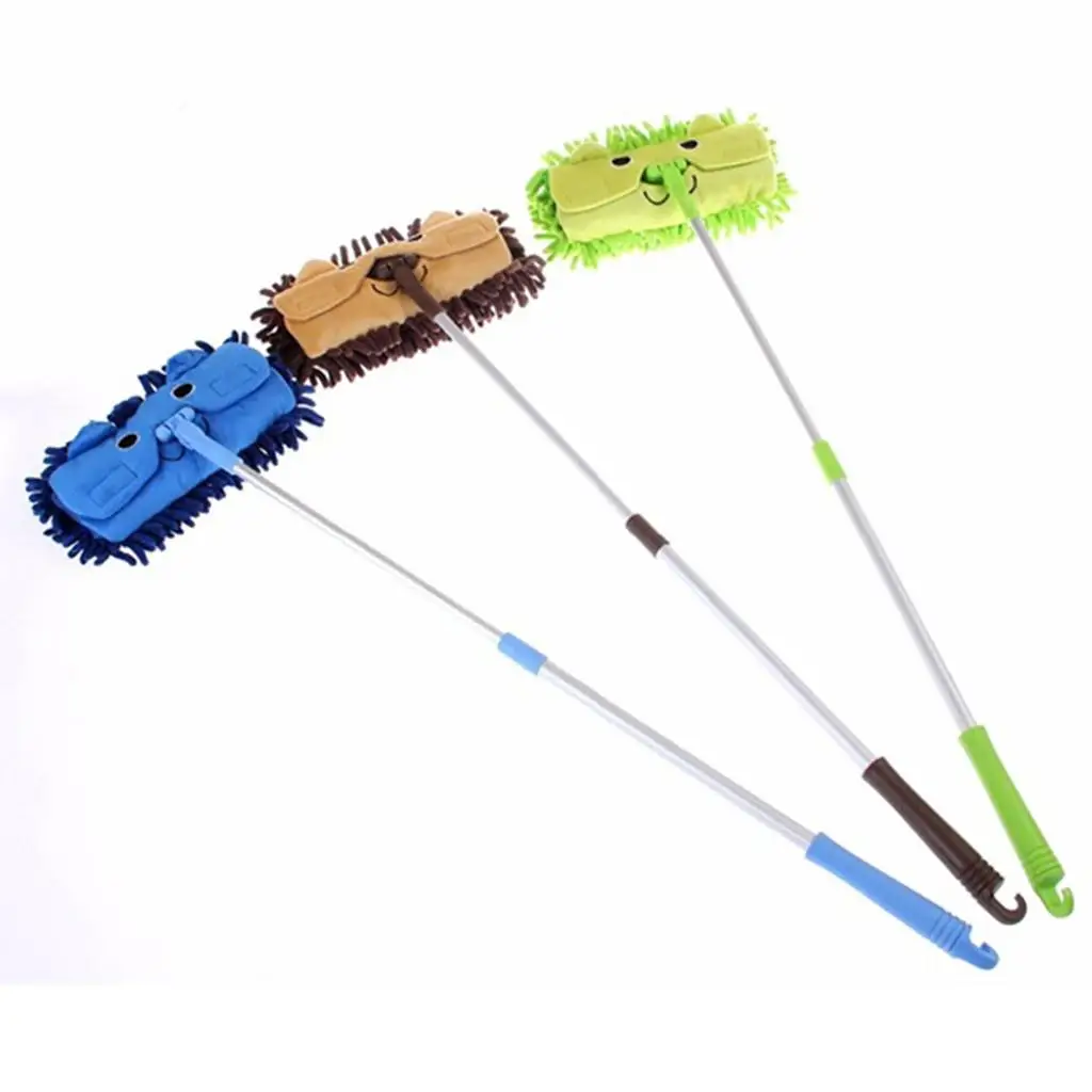 Mini giocattolo per mop per giochi di ruolo per bambini - Set di strumenti per la pulizia retrattile per giochi di finzione e regali per bambini