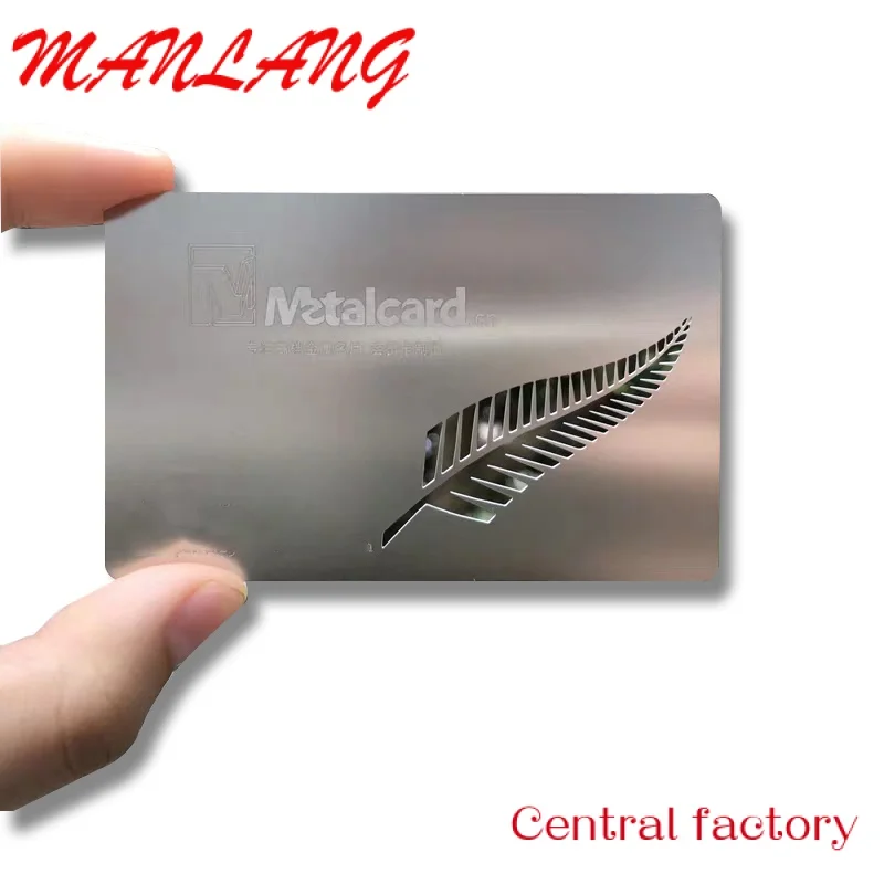 Custom  hi qlity stainls steel card vip card