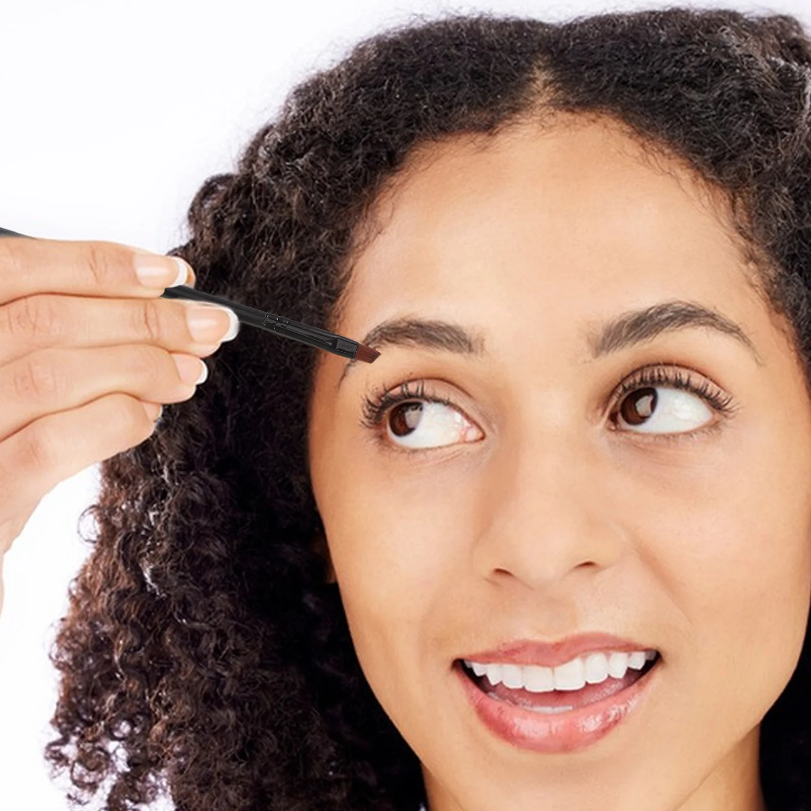 1 conjunto de kit de coloração de sobrancelha inclui sabonete de sobrancelha com tinta de pincel e gel marrom escuro para sobrancelhas definidas e que não desbotam