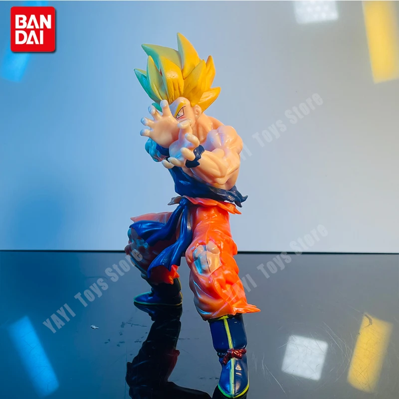 Dragon Ball Z Kamehameha Son Goku Figure Super Saiyan Kakarotto 16CM PVC Action Figures Model Dolls Toys for Children Gifts